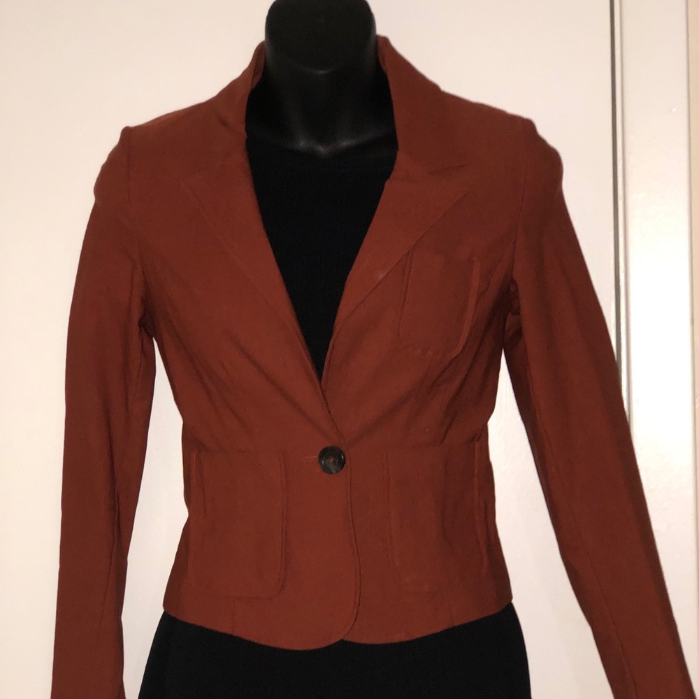 Burnt Orange Blazer
